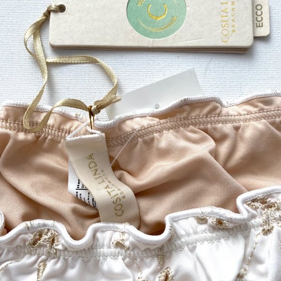 COSITA LINDA  Swim Eyelet Triangle Coralia Bikini Bottom - Picture 5 of 6